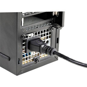StarTech.com 12ft (3.6m) Computer Power Cord, NEMA 5-15P to C13, 10A 125V 18AWG, Black Replacement AC PC Power Cord TV/Mon
