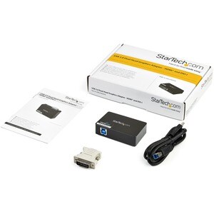 Adaptador de Video Externo USB 3.0 a HDMI y DVI - Tarjeta Externa Cable Dual Head - 2048x1152 StarTech.com USB32HDDVII