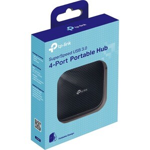 TP-Link UH400 USB Hub - USB 3.0 Type A - External - 4 Total USB Port(s) - 4 USB 3.0 Port(s) - Mac, Linux, PC