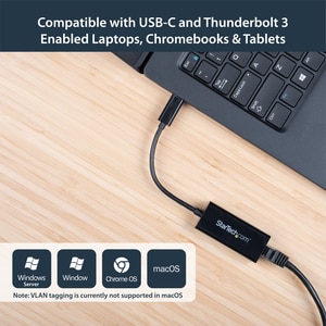 ??Adaptador USB-C a Ethernet Gigabit - Negro