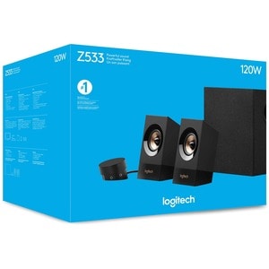Logitech Z533 2.1 Speaker System - 60 W RMS - 55 Hz to 20 kHz