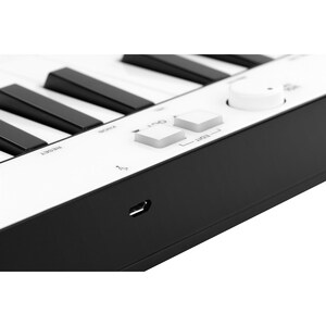 IK Multimedia iRig Keys Mini The 25 Key Universal Mini Keyboard Controller - White