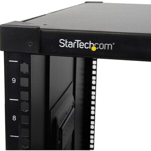 StarTech.com Portable Server Rack with Handles - Rolling Cabinet - 9U - 100.06 kg Static/Stationary Weight Capacity