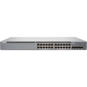 Juniper EX3400-24P Layer 3 Switch - 24 Ports - Manageable - Gigabit Ethernet - 40GBase-X - TAA Compliant - 3 Layer Support