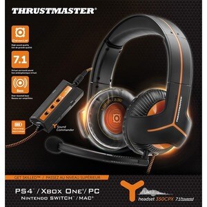 Thrustmaster Y-350CPX 7.1 Powered - Stereo - Wired - Over-the-head - Binaural - Circumaural