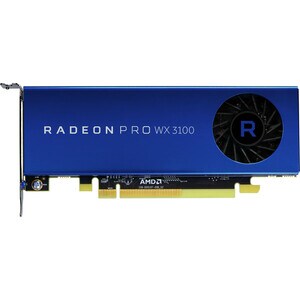 AMD Radeon Pro WX 3100 Graphic Card - 4 GB GDDR5 - 1.22 GHz Core - 128 bit Bus Width - PCI Express - DisplayPort - Mini Di