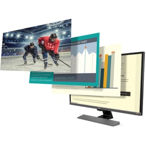 BenQ EL2870U 27.9" 4K UHD LED Gaming LCD Monitor - 16:9 - Metallic Gray - 3840 x 2160 - 1.07 Billion Colors - FreeSync - 1