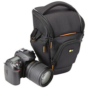 Case Logic SLRC-201 BLACK Carrying Case (Holster) Camera - Black - Impact Resistant, Water Proof - Memory Foam Interior, E