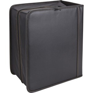 Case Logic DVD ALBUM- 200 DVDS - Faux Leather - Black - 200 CD/DVD