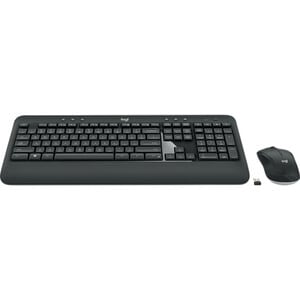 Logitech MK540 Keyboard & Mouse - USB Wireless RF - Hungarian - USB Wireless RF - Optical - 1000 dpi - 3 Button - Scroll W