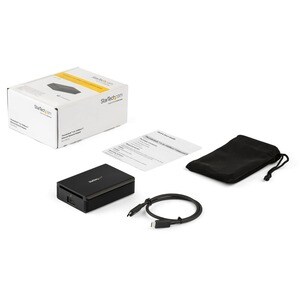 StarTech.com Thunderbolt 3 to 10GBase-T Ethernet Adapter - Multi Gigabit Network Adapter - USB Type C Connector - Thunderb