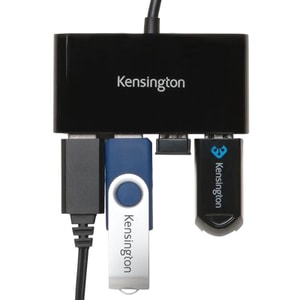 Kensington USB Hub - USB - External - 4 Total USB Port(s) - 4 USB 3.0 Port(s)
