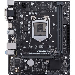 Asus Prime H310M-R R2.0 Desktop Motherboard - Intel Chipset - Socket H4 LGA-1151 - Micro ATX - 32 GB DDR4 SDRAM Maximum RA
