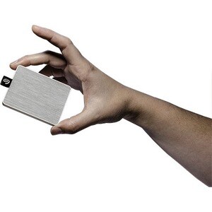 Seagate One Touch STJE500402 500 GB Portable Solid State Drive - 2.5" External - White - Notebook Device Supported - USB 3.0