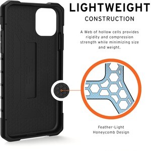 Urban Armor Gear Pathfinder SE Camo Case for Apple iPhone 11 Smartphone - Midnight Camo - Impact Resistant, Scratch Resist