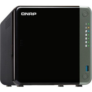 Sistema de almacenamiento SAN/NAS QNAP TS-453D-8G - 4 x Total de compartimientos - 4 GB Flash Memory Capacity - Intel Cele