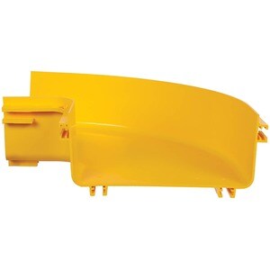 Tripp Lite Toolless Horizontal 90-Degree Elbow for Fiber Routing System, 240 mm (10 in) - Elbow - Yellow - Polyvinyl Chlor