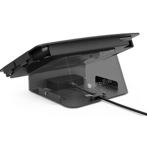 Compulocks Kiosk & AV Capsule Tablet Stand - Desk Mount with room for Battery - Charger - Power Adapter - Enclosure mounta