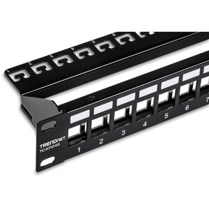 Blank Patch Panel TRENDnet - 24 Port(s) - 1U Alto - Rack-Montabile