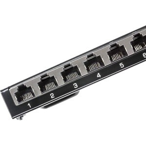 Quadro per prese di rete TRENDnet TC-P12C6AS - 12 Port(s) - 12 x RJ-45 - 0.5U Alto - Parato montabile
