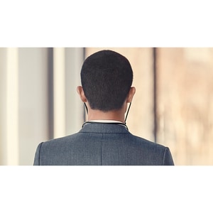 Jabra EVOLVE 65e MS Wireless Behind-the-neck, Earbud Stereo Earset - Binaural - In-ear - 3000 cm - Bluetooth - 20 Hz to 20