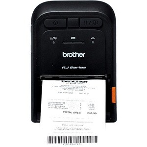 Brother RJ-2055WB Mobile Direct Thermal Printer - Handheld - Receipt Print - USB - 2794 mm Print Length - 48 mm (1.89") Pr