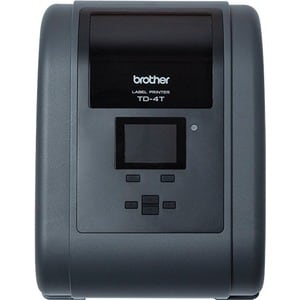 Brother TD-4750TNWB Desktop Direct Thermal/Thermal Transfer Printer - Monochrome - Label Print - Ethernet - USB - Serial -
