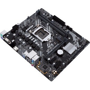 Asus Prime H410M-E/CSM Desktop Motherboard - Intel Chipset - Socket LGA-1200 - Micro ATX - 64 GB DDR4 SDRAM Maximum RAM - 