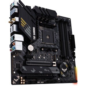 TUF GAMING B550M-PLUS (WI-FI) Desktop Motherboard - AMD Chipset - Socket AM4 - Micro ATX - 128 GB DDR4 SDRAM Maximum RAM -