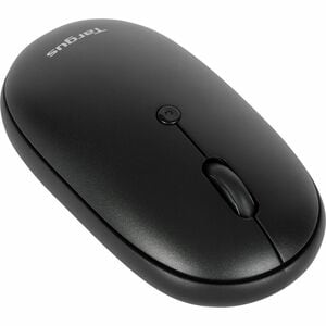 Targus Compact Multi-Device Antimicrobial Wireless Mouse - Wireless - Bluetooth/Radio Frequency - 2.40 GHz - Black - 3 But