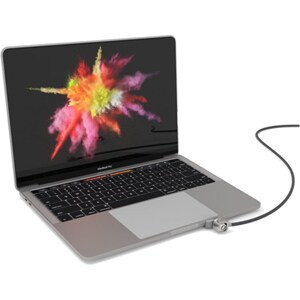 Adaptador de cerrojo de seguridad Compulocks Universal - Montura de trackpad para PC, Portátil, MacBook Pro, Caja de Segur