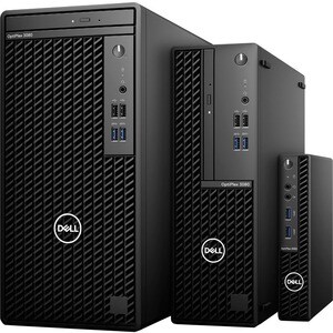 Dell OptiPlex 3000 3080 Desktop Computer - Intel Core i3 10th Gen I3-10105T Quad-core (4 Core) 3 GHz - 8 GB RAM DDR4 SDRAM