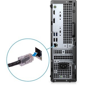 Dell OptiPlex 3000 3080 Desktop Computer - Intel Core i5 10th Gen i5-10505 Hexa-core (6 Core) 3.20 GHz - 8 GB RAM DDR4 SDR