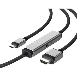 ALOGIC Ultra USB-C to HDMI with 100W PD Cable - Male to Male - 2m - 6.56 ft HDMI/USB-C A/V Cable for Notebook, Computer, M