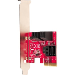 SATA PCIe Card, 6 Port PCIe SATA Expansion Card, 6Gbps SATA Adapter, Stacked SATA Connectors, PCI Express to SATA Converte