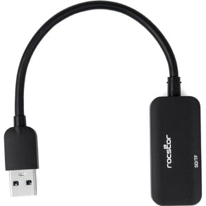 Rocstor Premium USB 3.0 Multi Media Memory Card Reader - microSDHC, SDHC, SD, MultiMediaCard (MMC), microSD, TransFlash, S