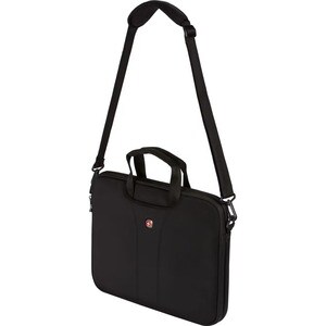 Wenger Legacy 67616020 Carrying Case for 14" to 14.1" Notebook - Black - Damage Resistant, Shock Resistant, Impact Absorbi