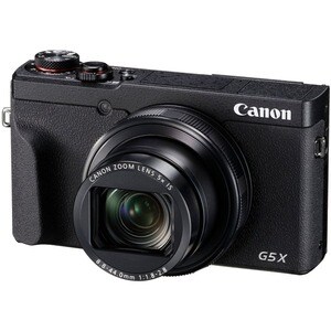 Canon PowerShot G5 X Mark II 20.1 Megapixel Compact Camera - Black - 1" Sensor - Autofocus - 3" Touchscreen LCD - 5x Optic