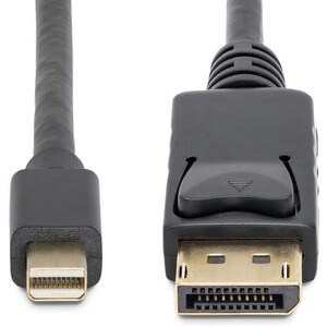 3 m Mini DisplayPort to DisplayPort Adapter Cable - M/M - DisplayPort Male Digital Audio/Video - Second End: 1 x 20-pin Mi