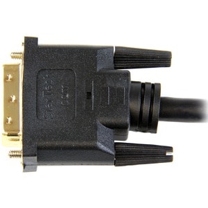 StarTech.com 1m HDMI® to DVI-D Cable - M/M - 1 x HDMI Male Digital Audio/Video - 1 x DVI-D Male Digital Video - Gold-plate