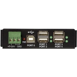 StarTech.com 4-Port USB 2.0 Hub - Add four rugged external USB 2.0 ports from a single USB connection - usb 2.0 hub - 4 po