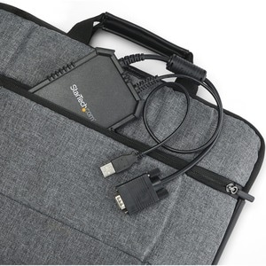 StarTech.com Adattatore crash cart portatile per PC con alloggio robusto - Console KVM USB con trasferimento di file e Acq