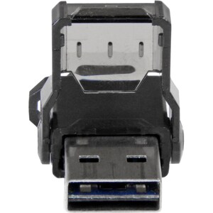StarTech.com microSD to USB 3.0 Card Reader Adapter - for USB-C and USB-A Enabled Computers - microSD, microSDHC, microSDX