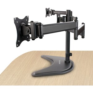 DIAMOND Ergonomic Articulating Triple Arm Display Table Top Mount - Up to 27" Screen Support - 52.80 lb Load Capacity - 18