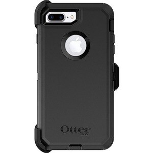 OtterBox Defender Apple iPhone 8 Plus  Black - Scuff Resistant, Drop Resistant, Bump Resistant, Scratch Resistant, Impact 
