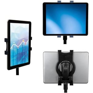 Adjustable Tablet Tripod Stand - Portable Tablet Mount - 6.5 to 7.8" W. Tablets - Carrying Bag Included - Tablet Tripod Mo