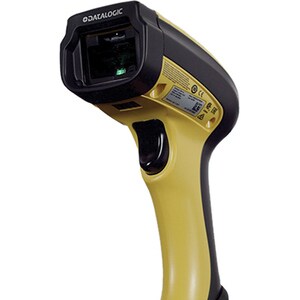 Datalogic PowerScan PD9130-K1 Handheld Barcode Scanner Kit - Cable Connectivity - Yellow, Black - 1D - Imager - USB