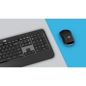 Tastiera e mouse Logitech MK540 - USB Wireless RF - Italiano - USB Wireless RF - Ottico - 1000 dpi - 3 Pulsante - Scroll W