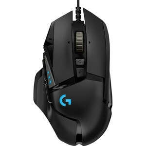 Mouse di gioco Logitech HERO G502 - USB - Ottico - 11 Pulsante(i) - Cavo - 16000 dpi - Rotella di scorrimento