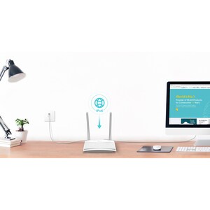 Router inalámbrico TP-Link TL-WR820N - IEEE 802.11n - Ethernet - 2.40GHz Banda ISM(2 x Externo) - 37.50MB/s Velocidad Inal